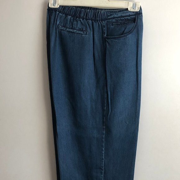 * SOLD * J. Jill - denim crop pants...Size: 18 - Picture 4 of 10